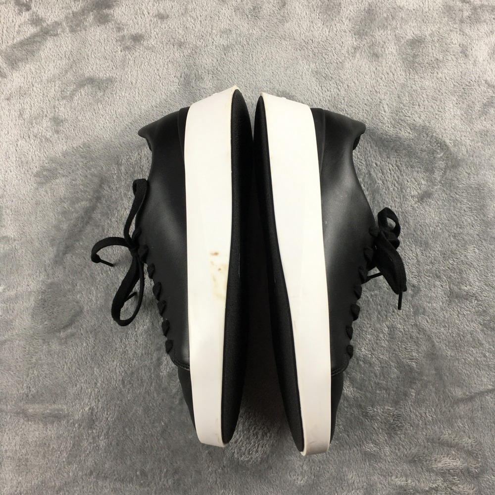 Wolf & Shepherd Cruise' Lo Black & White Sneakers Mens 7W Women 9W EU 40 Preppy - Picture 5 of 16